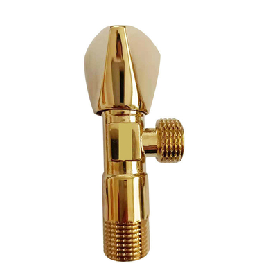 Durable Customized BSP Threaded  Brass Angle Valve For Wash Basin