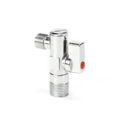1/2&quot; Size Lever Chrome Brass Angle Valve Npt Inlet