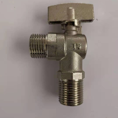 Bidirectional Npt Brass Angle Valve Female Threaded Connection