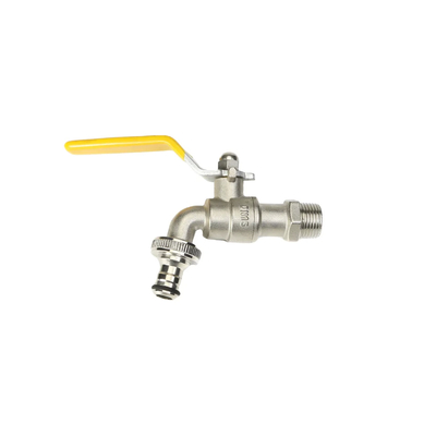 Standard Type Brass Bibcock Valve for Hot or Cold Water with Corrosion Resistance