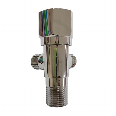 Two Way Brass Angle Valve Fast Core Plastic Handle 1/2*3/8*3/8