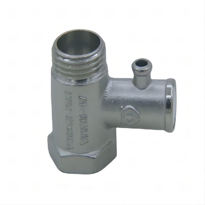 1/2 Brass Check Valve Nickel Plated Water Heater Safety