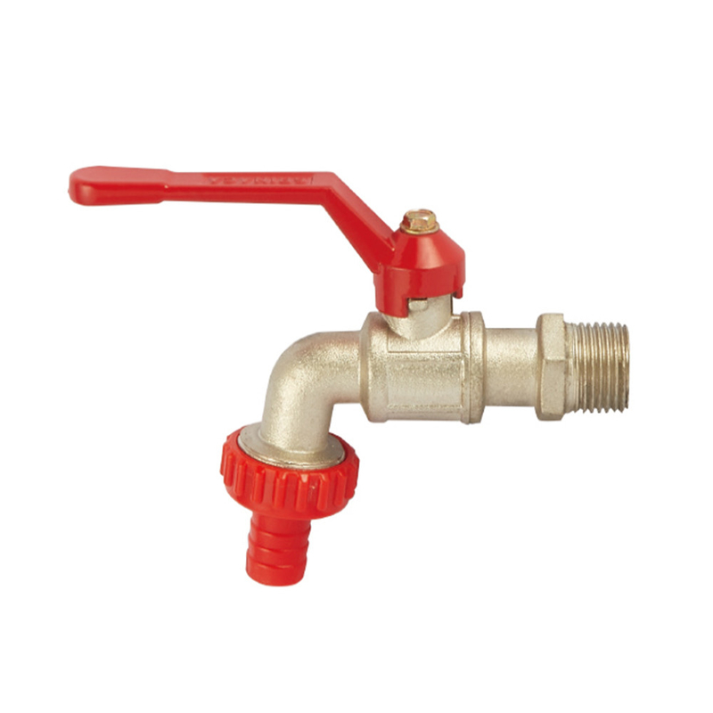 OEM 1/2 3/4 inch garden mixer taps with plastic handle zinc bibcock