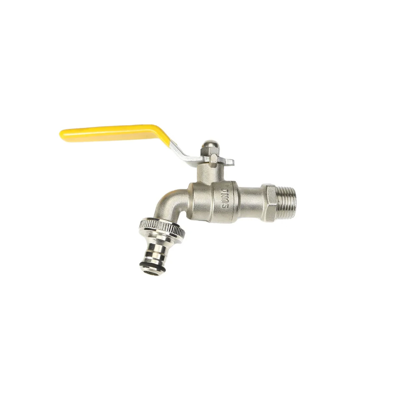 Standard Type Brass Bibcock Valve for Hot or Cold Water with Corrosion Resistance