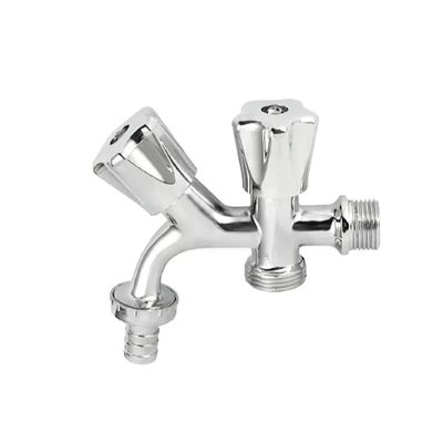 Polished Surface Threaded Connection Brass Stop Valve with Threaded Connection