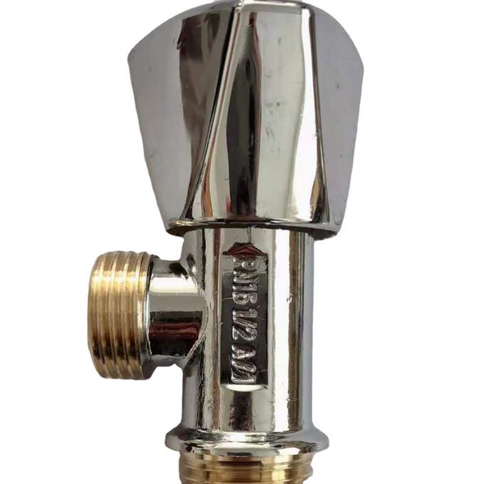 NPT Thread faucet Angle Valve Chrome Angle Stop Valves 3/8inch