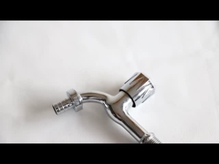 Sanitary Zinc Alloy Brass Bibcock Valve Euro Type For  Washing Machine