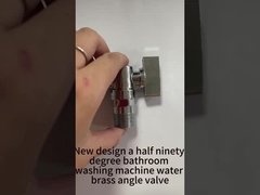 NPT Thread faucet Angle Valve Chrome Angle Stop Valves 3/8inch